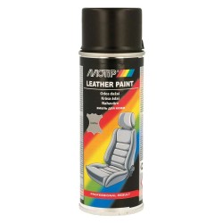Vopsea pentru Piele Motip Leather Paint, Negru, 200 ml