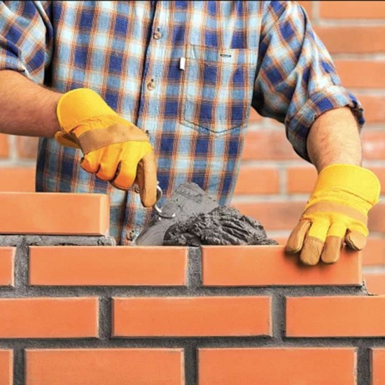 Mistrie Instar Trapezoidala din Inox cu Maner din Lemn, 160 mm