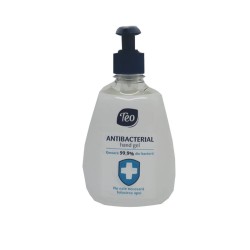 Gel Antibacterian pentru Maini TEO, Cantitate 400 ml, Gel pentru Maini, Gel Dezinfecatnt, Gel Antibacterian, Gel pentru Maini, Gel TEO