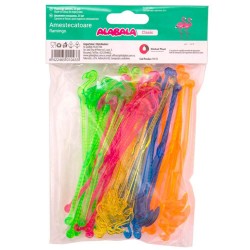 Amestecatoare Cocktail Flamingo, 25 Buc/Set, Plastic, Inaltime 15 cm, Multicolor, Amestecatoare de Plastic pentru Bauturi, Amestecatoare pentru Cocktail, Amestecatoare Decorative Bauturi, Accesorii pentru Cocktail, Amestecatoare si Ornamente Bar