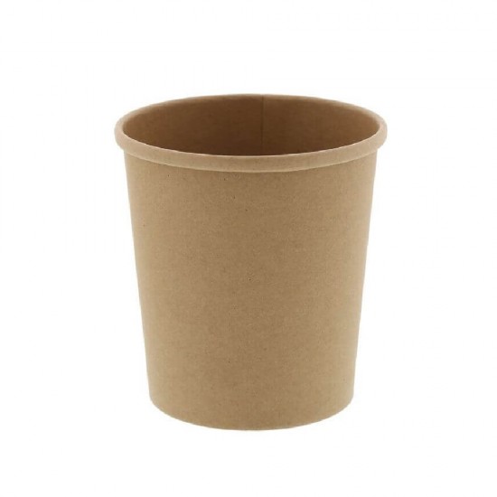 Bol din Carton 16 OZ pentru Supa, Capacitate 473 ml, 50 Buc/Set, Boluri din Carton Natur pentru Supa, Bol din Carton pentru Paste, Boluri din Carton de Unica Folosinta, Boluri din Carton pentru Inghetata, Boluri din Carton pentru Catering