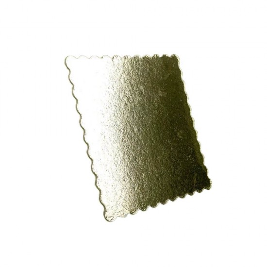 Set 25 Plansete P2, 265x265 mm, Carton Mucava Auriu, 2 mm