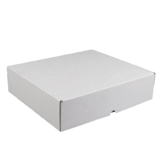 Set 100 Cutii cu Autoformare, 183x58x62 mm, Carton Alb/Natur