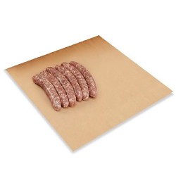 Hartie Kraft Natur cu Polietilena 38+10 g/m², 50x70 cm, ±590 Coli/Bax - Ambalaj pentru Carmangerie