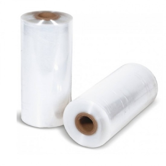 Folie Termocontractibila Semipantalon din Poliolefina 300mm x 1667m, 12 MIC, 11.05 Kg/Rola - Folie pentru Ambalare si Impachetare