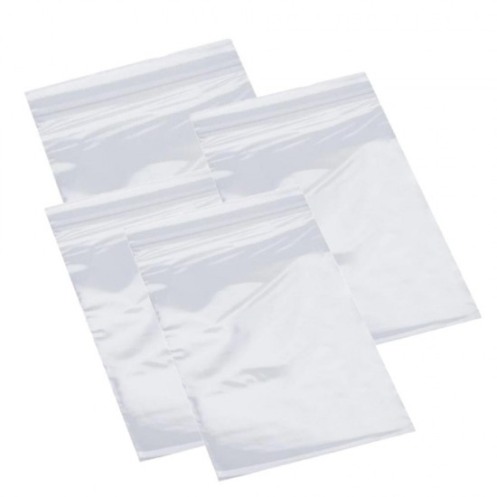 Set 100 Pungi cu Fermoar Ziplock, 250x350 mm, Punga cu Fermoar, Punga cu Inchidere, Punga cu Fermoar Ziplock, Punga cu Fermoar Ziplock Transparenta, Punga cu Sistem de Resigilare, Punga cu Inchidere din Polietilena