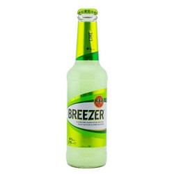 Bacardi Breezer Lime Cocktail, 275 ml, Bauturi Alcoolice, Bacardi Breezer Lime 275 ml, Bauturi Bacardi cu Aroma de Lamaie Verde, Bauturi cu Alcool pentru Bar, Bacardi Breezer Lime Cocktail 275 ml