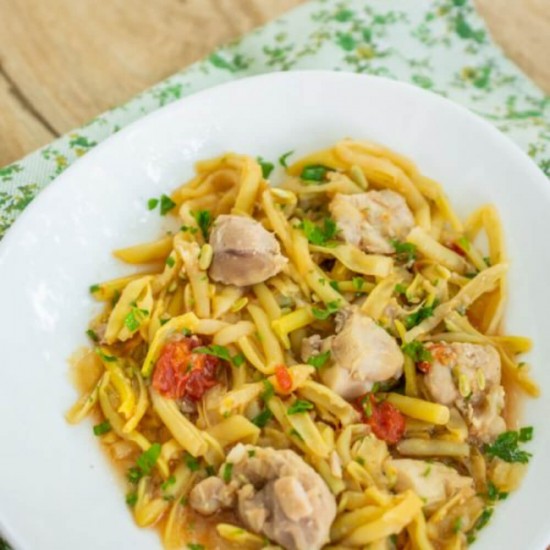 Fasole Galbena Taiata Naturavit, 720 ml