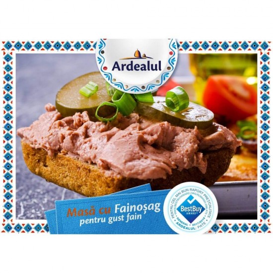 Pate Porc si Curcan Ardealul Alina, 100 g, Pate de Porc si Curcan Ardealul, Pate din Ficat de Porc si Carne de Curcan, Pate Ficat de Porc si Carne de Curcan, Pate de Curcan si Porc, Pate Curcan si Porc, Pate din Carne de Curcan si Ficat de Porc