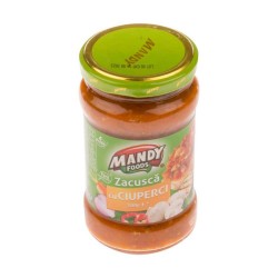 Zacusca cu Ciuperci Mandy, 280 g, Zacusca de Ciuperci Mandy, Zacusca Ciuperci Mandy, Zacusca Mandy, Borcan de Zacusca cu Ciuperci, Borcan Zacusca cu Ciuperci, Borcan cu Zacusca, Zacusca la Borcan, Zacusca in Borcan, Zacusca cu Ciuperci la Borcan