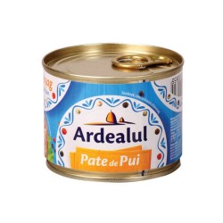 Pate de Pui Ardealul, 200 g, Pate Pui Ardealul, Pate din Ficat de Pui, Pate Ficat de Pui, Pate Ficat si Carne de Pui, Pate din Ficat si Carne de Pui, Pate Ardealul cu Fainosag, Pate cu Fainosag, Pate Ardealul, Pate 200 g, Conserva Pate Ardealul