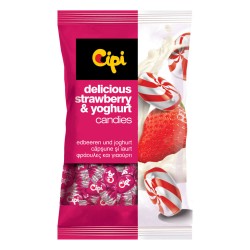 Bomboane cu Iaurt si Capsuni Cipi, 1 kg