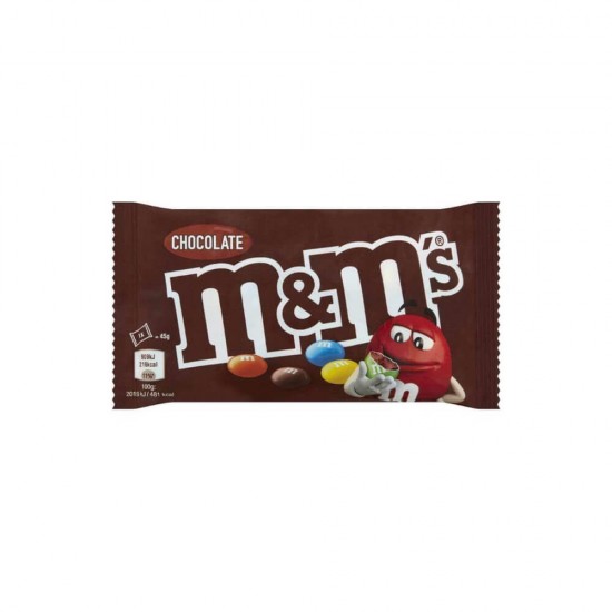 Bomboane din Ciocolata M&M'S, 45g, Bomboane, Bomboane in Ciocolata, Drajeuri, Drajeuri de Ciocolata, Drajeuri cu Ciocolata, M&M'S Ciocolata, M&M'S Drajeuri in Ciocolata