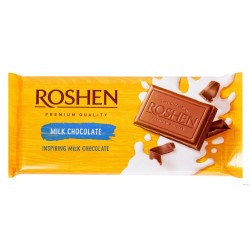 Ciocolata Lapte Roshen Milk, 90 g, Ciocolate, Ciocolate Roshen cu Lapte, Roshen Ciocolata cu Lapte, Roshen Milk Ciocolata cu Lapte, Dulciuri, Tablete Ciocolata, Roshen Milk Ciocolata Aroma Lapte, Ciocolata Roshen Milk cu Crema Lapte 90 g