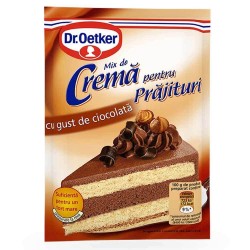 Praf Crema Prajitura cu Ciocolata Dr. Oetker, 55 g, Praf Crema Prajitura cu Ciocolata Dr. Oetker, Mix Creme pentru Preparat Prajitura cu Gust de Ciocolata Dr Oetker, Dr. Oetker Amestec Crema Prajitura Ciocolata, Mix pentru Crema Prajitura Aroma Ciocolata