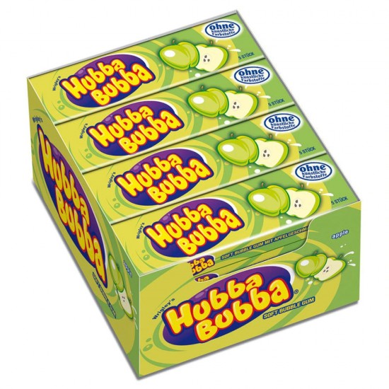 Set 20 Pachete Guma de Mestecat Hubba Bubba, cu Aroma de Mar, Guma pentru Mestecat, Guma Hubba Bubba, Guma Fructe, Guma Dulce, Guma Aroma de Mar, Guma cu Mere, Pachet Guma Hubba Bubba, Pachet Guma de Mestecat, Guma de Mestecat pentru Copii