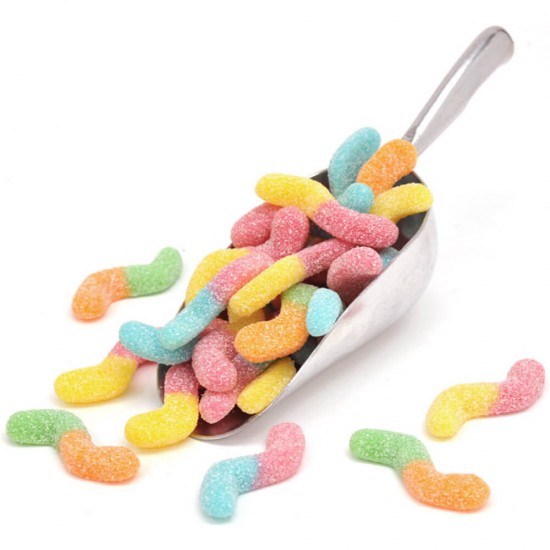 Jeleuri Rame Trolli Glow Worms, 100 g