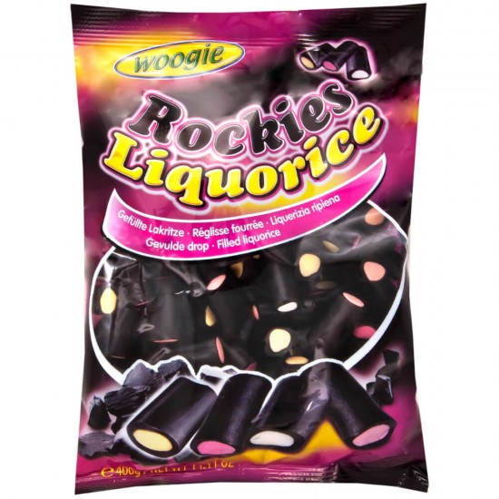 Jeleuri Rockies Liquorice Woogie, 400 g