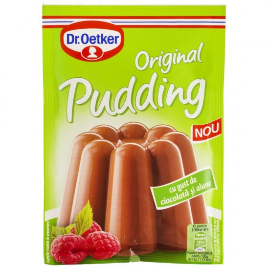 Praf de Budinca cu Gust de Ciocolata si Alune Dr. Oetker, 48 g, Praf pentru Budinca, Mix pentru Budinca, Mix de Budinca, Budinca Instant, Budinca de Ciocolata si Alune, Amestec pentru Budinca, Budinca Dr Oetker, Praf Budinca de Ciocolata si Alune