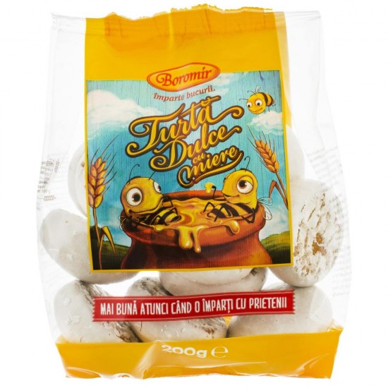 Turta Dulce cu Miere Boromir, 200 g, Boromir Turta Dulce, Turta Dulce Miere, Turta Dulce cu Glazura, Turta Dulce Glazurata, Turta Dulce Simpla, Turta Dulce cu Miere, Turta Dulce cu Scortisoara, Turta Dulce cu Caramel, Prajitura Turta Dulce