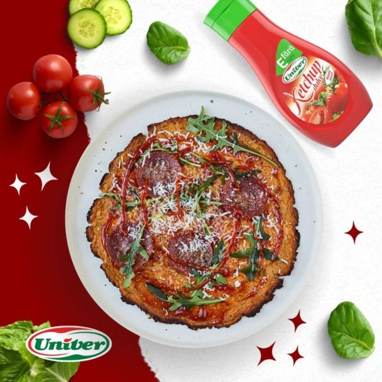 Ketchup Dulce Univer, Fara E-uri, 470 g