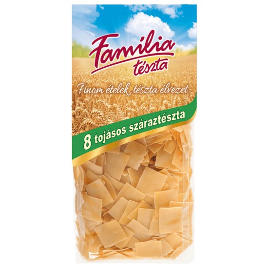 Paste Patrate Mari Familia Teszta, 200 g