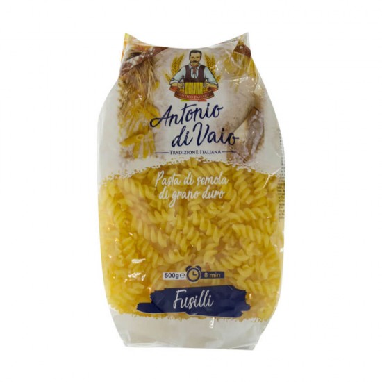 Paste Antonio Di Vaio Fusilli, 500g, Paste Grau, Paste Grau Dur, Paste Fusilli, Paste Antonio Di Vaio, Paste Dure, Paste din Grau, Paste Fainoase, Pasta Fainoasa, Pasta Antonio Di Vaio, Paste Fusilli, Fusilli din Grau Dur