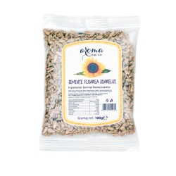 Seminte de Floarea Soarelui Aroma Spice, 12 Pachete x 100g, Seminte de Floarea Soarelui, Seminte Crude de Floarea Soarelui, Seminte de de Floarea Soarelui Albe, Seminte