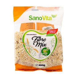 Fibre Mix Sano Vita, 200 g, Amestec de Fibre, Fibre pentru Digestie, Supliment Fibre Digestie, Supliment cu Fibre, Amestec Fibre, Mix de Fibre, Mix Fibre, Fibre Digestie, Amestec cu Fibre, Fibre Sano Vita, Fibre Tranzit Intestinal, Amestec de Tarate