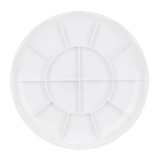 Paleta Mare De Pictura Deli, 19x19x1.75 Cm, Plastic, Paleta De Pictura, Paleta Pentru Pictura, Paleta Pictat, Paleta Pentru Pictat, Palete Pictura, Palete Pictat, Palete Culori, Paleta Amestecare Culori, Palete De Pictat, Palete Pentru Culori