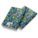 Agenda A5 Nedetata Artpress, Tropical Leaves, 100 File, Coperta Buretata Lucioasa, Multicolor, 80 g/m²