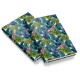 Agenda A5 Nedetata Artpress, Tropical Leaves, 100 File, Coperta Buretata Lucioasa, Multicolor, 80 g/m²