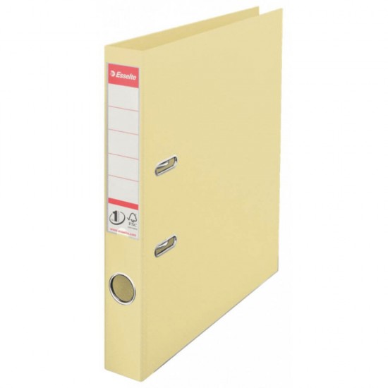 Biblioraft A4 Esselte, Plastifiat, Standard, 5 cm Latime, Culoare Scoica, Biblioraft Plastifiat Esselte, Biblioraft Standard Esselte, Biblioraft 5 cm Latime Esselte, Biblioraft Plastifiat Standard, Biblioraft Standard Plastifiat Esselte