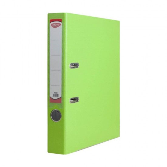 Biblioraft Plastifiat DACO 75 mm, Verde Deschis, Dosare Organizare Documente, Dosar Arhivare, Biblioraft pentru Arhivare si Organizare Documente, Bibliorafturi pentru Arhivarea Documentelor, Bibliorafturi de Indosariere a Documentelor