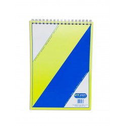 Set 10 Carnetele A6 Foi Veline cu Dubla Spira Metalica, 60 File, Caiet de Notite, Notes cu Spira Metalica