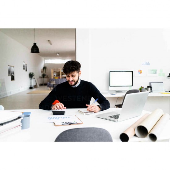 Calculator de Birou Noki HMS010, Albastru, 12 Digits, Alimentare Dubla, Calculator Birou, Calculator Birou 12 Digits, Calculator Birou cu Alimentare Dubla, Calculator Birou Noki, Calculator de Buzunar, Calculator pentru Scoala, Calculatoare de Birou