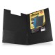 Clipboard Dublu A4 Deli, Negru, Buzunar Interior, Carton Acoperit cu Plastic, Clipboard Dublu Negru, Clipboard cu Buzunar Interior, Clipboard Dublu cu Buzunar Interior, Clipboard Tip Carte, Clipboard Negru Deli, Suport Documente