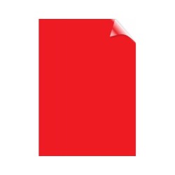 Set 100 Coperti Indosariere A4 Fellowes, Plastic, 200 Microni, Rosu, Coperta A4 Indosariere, Coperta A4 Indosariat, Coperta pentru Indosariat, Coperti pentru Indosariat, Coperti Plastic Indosariere, Coperti Rosii Indosariere