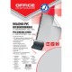 Set 100 Coperti Indosariere A4 din Plastic, Tip Cristal 200 MIC, Fumuriu, Coperta A4  din Plastic Transparent pentru Indosariat, Coperti Indosariere OFFICE Products, Coperti pentru Indosariat din Plastic, Coperti din Plastic pentru Indosariat