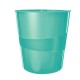 Cos de Birou Leitz Wow, 15 L, Turcoaz Metalizat, Cosuri Gunoi, Cos din Plastic, Cos de Gunoi din Plastic, Cos de Gunoi fara Capac, Cos de Birou 15L, Cos de Birou Color, Cos de Birou Leitz 15L
