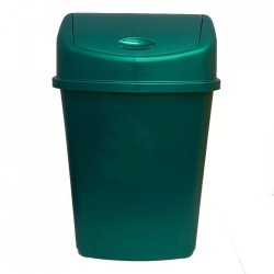 Pubela Birou STERK, 35 L, Verde, Pubele de Birou pentru Hartii, Cos pentru Birou cu Capac Batant, Cosuri Birou pentru Hartii cu Capac Batant, Cosuri pentru Birou, Cosuri din Plastic pentru Birou, Cos din Plastic pentru Hartii, Cos de Plastic 35 L