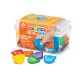 Set 48 de Creioane Cerate Teddy CARIOCA, Model Ursulet si Grip pentru Manipulare Usoara, 6 Culori Diferite, Creioane Cerate Copii, Creioane Cerate Bebelusi, Creion Cerat, Creioane Cerate Colorate, Creioane Cerate Non Toxice, Creioane Cerate Ursuleti