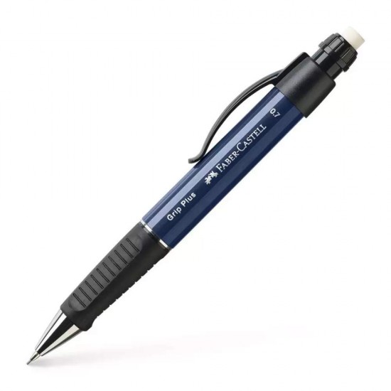 Creion Mecanic Grip Plus 1307 Faber-Castell, Mina 0.7 mm, Albastru, Creioane Mecanice, Creioane Faber-Castell, Creion cu Mina, Creioane cu Mina, Creioane Mina 0.7 mm, Creion Mina 0.7 mm, Creion Tip Mecanic, Creion Faber-Castell, Creion Tip Pix, Creion Pix