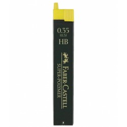 Mina Creion Mecanic Faber – Castell Super – Polymer, Mina 0.35 mm, HB, Mina pentru Creion, Mina de Tip HB, Mine pentru Creioane, Mine Faber-Castell, Mina Creion Rezistenta, Mine Creion Mecanic Ieftine, Mina pentru Creion
