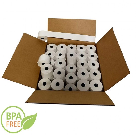 Set 480 Role Termice Casa de Marcat 37mm x 12m - Hartie Termica pentru Aparate Fiscale si Case de Marcat, Role Termice fara Bisfenol A (BPA)