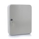 Cutie Metalica DONAU pentru 93 Chei, 300x240x80 mm, Gri, Panou Metalic Echipat, Panou pentru Chei