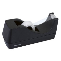 Dispenser pentru Banda Adeziva de Birou, 19 mm, Culoare Neagra, Echipamente Birotica, Dispensere pentru Birou DONAU, Dispensere pentru Banda Adeziva, Accesorii Birou