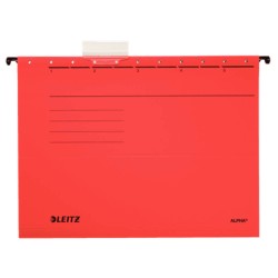 Dosar Suspendabil A4 Leitz Alpha, Rosu, Dosar Documente, Dosar pentru Documente, Dosar Suspendabil A4, Dosar Suspendbil Leitz