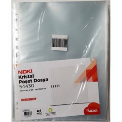 Set 100 Folii de Protectie Documente Noki A4 Cristal, 75 Microni, Folie Protectie Documente, Folie A4 de Protectie, Folie A4 Protectie Documente, Folii Protectie Esselte Documente, Set Folii Protectoare