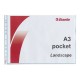 Set 10 Folii Protectie Documente Esselte, A3, 85 Microni, Folie Protectie Documente, Folie A3 de Protectie, Folie A3 Protectie Documente, Folii Protectie Esselte Documente, Set Folii Protectoare